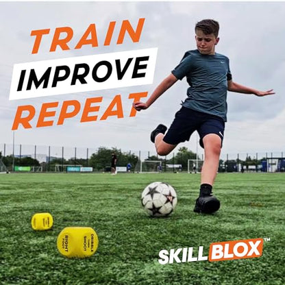 ShotMaster Soccer Shooting Training Dice | Soccer Gifts for Boys | Kick Up & Shooting Training Dice | Fun Soccer Skill Games for Kids | Screen Free Sports Toys & Soccer Gifts - size: Shooting Dice