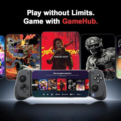 GameSir X5s Bluetooth Mobile Gaming Controller for Switch 2/Switch/Android/iPhone/iPad mini, Hall Effect Joystick, Lightweight Ergonomic Phone Controller- Play Genshin Impact & Zenless Zone Zero