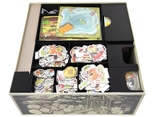 Board Game Insert for Townsfolk Tussle - color: Silver