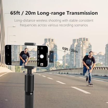 Yunseity Lavalier Microphone Wireless, 2.4G Wireless on Microphones with Noise Cancellation, Original Sound Mode for Gaming Live Streams, BT Connection (PU3156B 8 Pin) - style: PU3156B 8 Pin