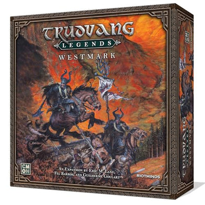 Trudvang Legends: Westmark Board Game Expansion | Cooperative Storytelling Adventure, Fantasy RPG with Tabletop Miniatures for Kids & Adults, Ages 14+, 1-4 Players, 120 Mins