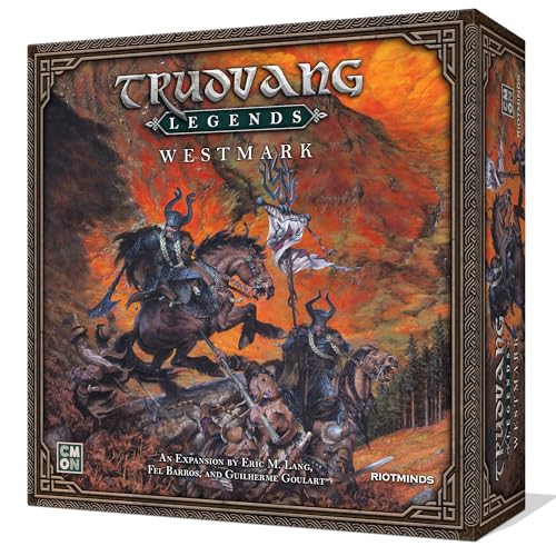 Trudvang Legends: Westmark Board Game Expansion | Cooperative Storytelling Adventure, Fantasy RPG with Tabletop Miniatures for Kids & Adults, Ages 14+, 1-4 Players, 120 Mins