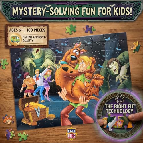 MasterPieces 100 Piece Jigsaw Puzzle for Kids - 14"x19" - Scooby-Doo! - style: Scooby-Doo!