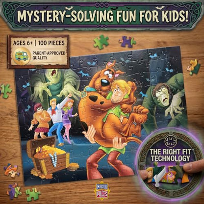 MasterPieces 100 Piece Jigsaw Puzzle for Kids - 14"x19" - Scooby-Doo! - style: Scooby-Doo!