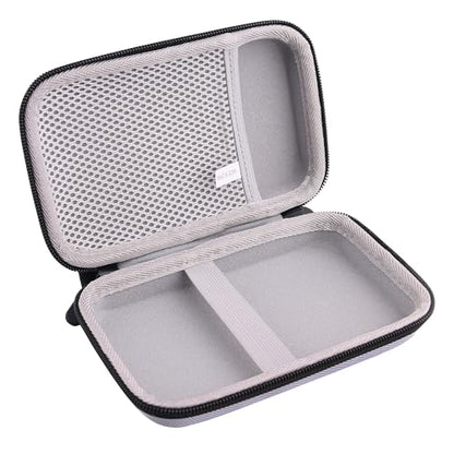 JINMEI Hard EVA Carrying Case Compatible with R36MAX/RG40XX V /RG CubeXX/ RG Cube/ Powkiddy RGB30 4-Inch Handheld Game Console Case (grey) - color: grey