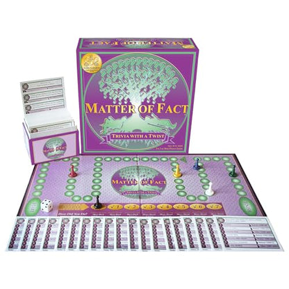 Matter of Fact — Fast-Paced, Rapid-Fire Trivia Challenge with Quirky Categories — Adult & Family Game Night Fun