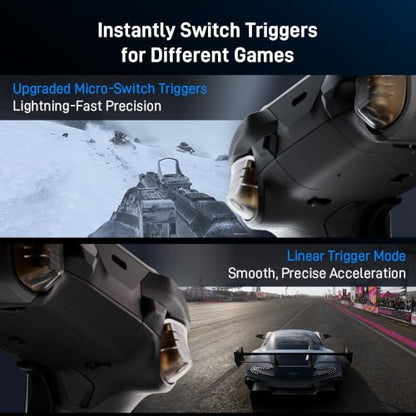 FLYDIGI VADER 5S Wired Controller for XBOX Series X|S, XBOX One, Windows | FORCEFLEX Adjustable Tension Structure, Hall Effect NO DRIFT, FORCESWITCH Triggers, 6 Remappable Buttons, 3.5mm Audio Jack