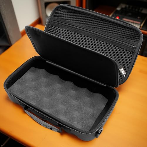 CASEMATIX Carrying Case Compatible with ASUS ROG Xbox Ally X Gaming Handheld PC - Compact Protective Carry Bag with Shoulder Strap for Touchscreen Gaming Console and Accessories