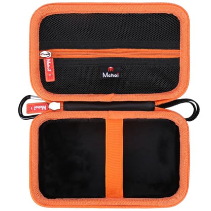 Hard Carrying Case for My Arcade Atari Pocket Player Pro, Pac-Man & Bubble Bobble Handheld Console, Shockproof EVA Protective Cover with Mesh Pocket & Elastic Strap, Retro Game Storage Bag