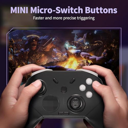 COIORVIS Pro Controller for Switch 2, Switch OLED, PC Steam,Android and IOS with motion controller and mapping program, Hall effect rocker
