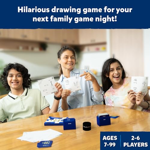 Skillmatics Card & Board Game – It’s Not It, Hilarious Drawing Game | Fast-paced Fun, Perfect for Family Game Nights, Race to Doodle, Gifts for Kids, Teens, Adults Ages 7, 8, 9, 10 & Up - style: It’s Not It!
