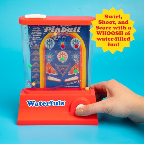 Original Waterfuls Handheld Games, Kids Retro Travel Games, Fidget Toys | Retro Travel Games, Fidget Toys, Water Games, Kids Games, Screen Free, 6 Interchangeable Back Panels - style: Waterfuls