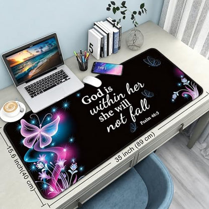 Desk Mat Pad,Large XXL Extended Mouse Pad Mat for Desktop Keyboard | 35''×15.6'' XXL Extended Gaming Mouse Pad with Non-slip Base Desk Matt Mousepad for Computer,Office,Keyboard and Laptop - color: A1-Topographic 1
