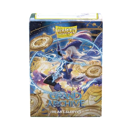 Dragon Shield | Grand Archive Matte Art Sleeves | 100 CT - Smooth & Tough Premium TCG Sleeves | Compatible with Pokemon, One Piece & Magic The Gathering | Chronowarp - color: Chronowarp