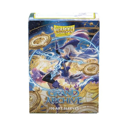 Dragon Shield | Grand Archive Matte Art Sleeves | 100 CT - Smooth & Tough Premium TCG Sleeves | Compatible with Pokemon, One Piece & Magic The Gathering | Chronowarp - color: Chronowarp