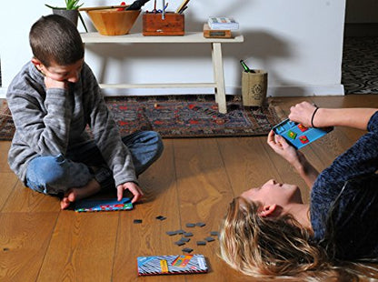 The Purple Cow- Magnetic, Lightweight, Travel Size Chinese Checkers Board Game for Kids and Adults. Classic Game with a Modern Twist. - color: Chinese Checkers