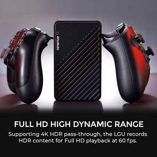 AVerMedia Live Gamer Ultra GC553 – 4K60 HDR Pass-Through, 4K30 Capture, Low Latency for Xbox Series X/S, PS5, Switch, Windows 11/macOS 10.13