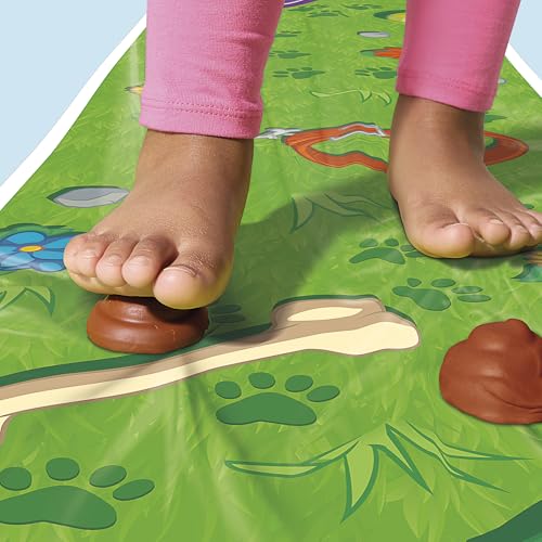 Hasbro Gaming Don't Step in It Preschool Game I Blindfolded, Poop Party Game | Spinner with 8 Fun Animal Moves | Ages 4+| 1+ Players I Funny Kids Board Games | Easter Gift for Kids