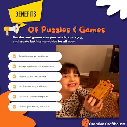 Penny Drop II Wooden Dice Game – Handmade Family Game with Maple Wood Lid - size: Maple Top