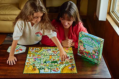 eeBoo Gathering a Garden Board Game - Award Winning Patience & Plant Counting Garden Game, Screen-Free Fun for 2-4 Players, Kids Ages 5 and up - style: Gathering a Garden