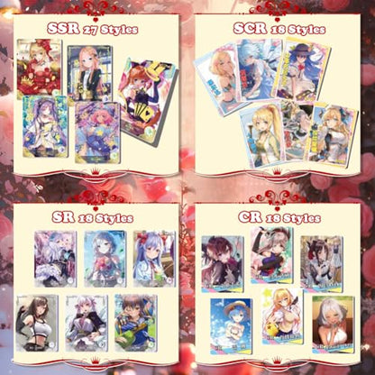 Booster Box Goddess Story Waifu - Yu Sen Chapter MEIKA Series TCG Anime Girl Cards Collection Trading Card (NS2-13) - color: Ns2-13