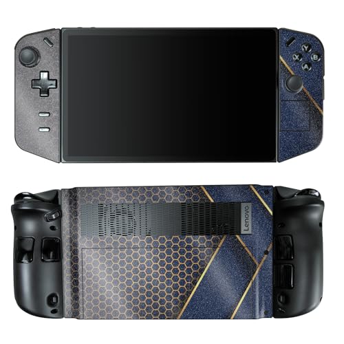 Glossy Glitter Gaming Skin Compatible with Lenovo Legion Go - Modern Hex - Premium 3M Vinyl Protective Wrap Decal Cover - Easy to Apply | Crafted in The USA by MightySkins - color: Modern Hex, style: Glossy Glitter Finish