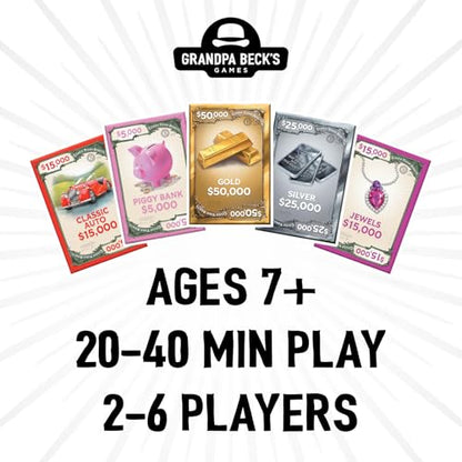 Grandpa Beck's Games Cover Your Assets Set Collection Card Game | Steal, defend, and grow valuable collections in the fast-paced family card game that keeps everyone on their toes