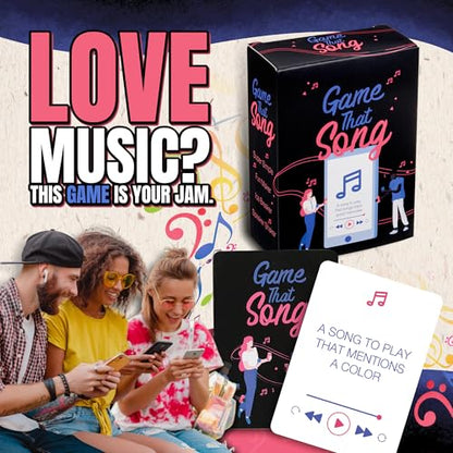 Game That Song - Music Party Game for Adults & Families | Card Game for Game Night | Compete to Play the Best Song | 3-6 Players or Groups - style: *Original*