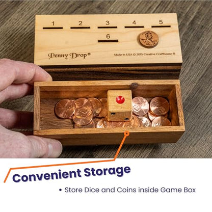 Creative Crafthouse Penny Drop Size Medium from Fun Family or bar Game - size: Medium