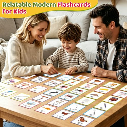 gisgfim 100 PCS Go Together Memory Matching Game Associations Learning Flashcards Educational Vocabulary Sorting Concentration Memory Card for Preschool Ages 3-8 A Fun & Fast Activities Matching Games - style: Go Together