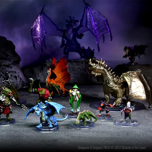 WizKids D&D Icons of the Realms: Fizban's Treasury of Dragons 8 Ct. Booster Brick (Set 22) - style: 8 Count Brick