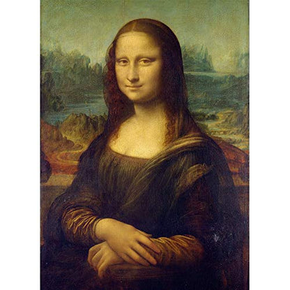 MaxRenard Game 1000 Pieces Jigsaw Puzzle Fine Art Collection Toy Leonardo Da Vinci Mona Lisa - color: A003