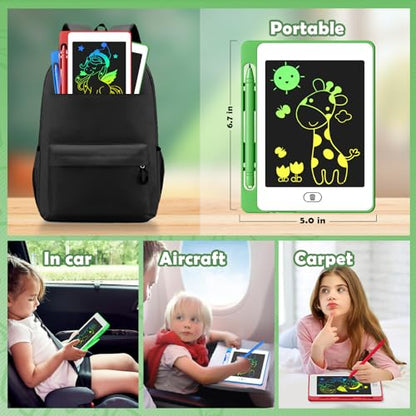 3 Pack LCD Writing Tablet for Kids, 6.5 Inch Colorful Doodle Board Drawing Tablet, Erasable Reusable Electronic Drawing Pads, Educational Learning Toys Birthday Gifts for Girls Boys Age 3 4 5 6 7 8 - color: 3 Pack(blue-green-red)