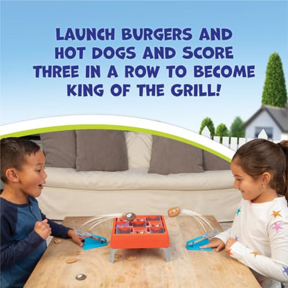 King of the Grill Matching Board Game - Target Game - Preschool Toys - Hand-Eye-Coordination Game - Fun Fast-Paced Party Game for Family Night - Interactive Kids Board Games - Ages 5+