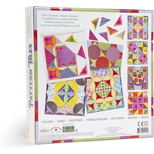 eeBoo Patchwork Pattern Tiles Ages 5+