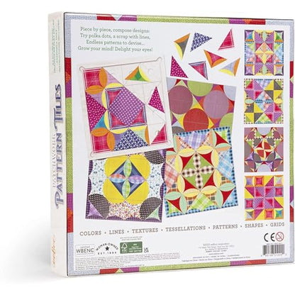 eeBoo Patchwork Pattern Tiles Ages 5+