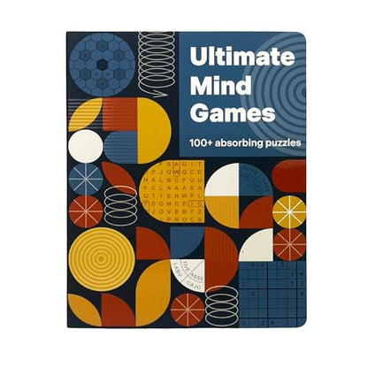 Ultimate Mind Games Pocket Puzzles (Brain Busters) 100+ Word Searches, Sudoku, Logic Puzzles, and More - Concealed Spiral