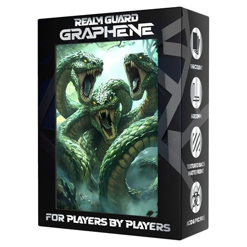 Graphene -100ct Textured Matte TCG/MTG Art Sleeves (Hydra) - style: Graphene
