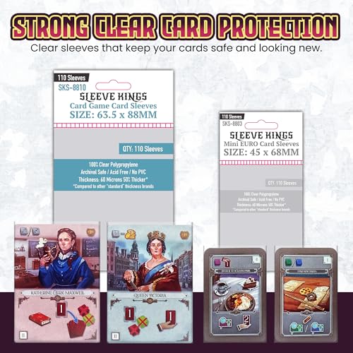 Sleeve King's Ada's Dream Compatible Card Sleeve Bundle - style: Ada’s Dream (8803 x 1 + 8810 x 1)