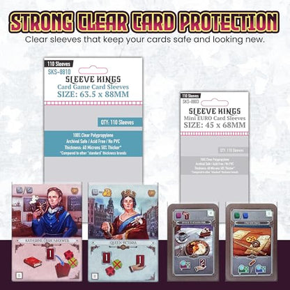 Sleeve King's Ada's Dream Compatible Card Sleeve Bundle - style: Ada’s Dream (8803 x 1 + 8810 x 1)