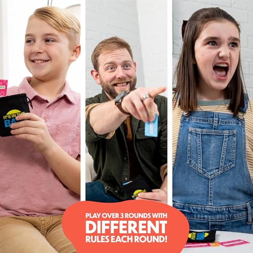 It’s in The Bag - Ultimate Family Game for Game Night, 3 Rounds of Wild Fun | New Redesign of the Viral Party Game for Adults, Groups, and Kids - 25-30 Minutes, 4+ Players