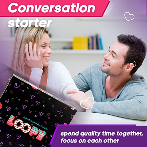 Game for Couples LOOPY - Date Night Box - Couples Games and Couples Gifts That Improve Communication and Relationships