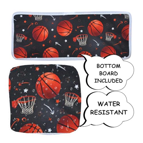 NGIL Utility Water Resistant Tote Bag | Work Tote for Women, Nurse Bag, Teacher's Choice Purse, Gym Bag, Everyday Organizer Top Zipper Closure - color: Basketball Pro-black