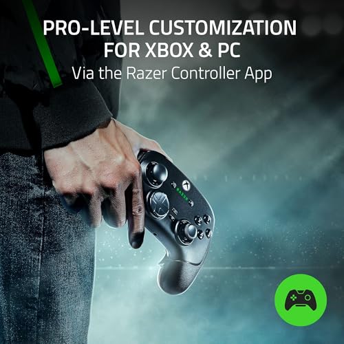 Razer Wolverine V3 Pro Wireless Gaming Controller: Licensed for Xbox Series X|S, Xbox One, Windows PC - 6 Remappable Buttons - Fast Triggers - Customizable Thumbsticks - Wired Tournament Mode - Black - color: Black