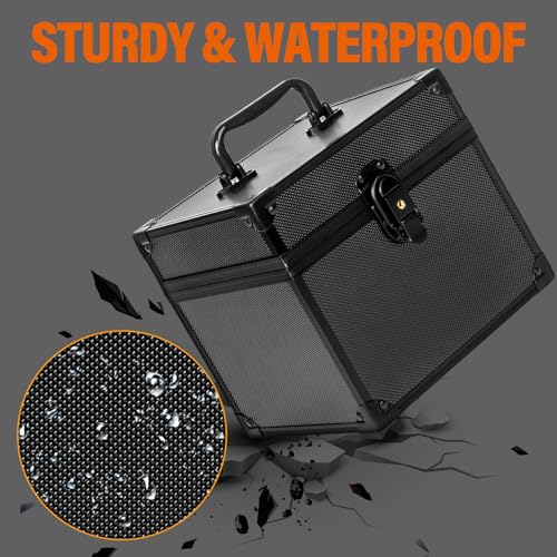 Graded Card Storage Box, Top Loaders Case, Sports Trading Box, Slab PSA MTG CSG BGS SGC Magnetic Holder, Waterproof Carrying Case, Collector Storage Boxes - size: Medium