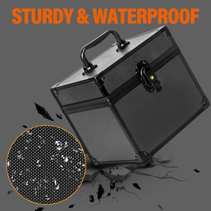Graded Card Storage Box, Top Loaders Case, Sports Trading Box, Slab PSA MTG CSG BGS SGC Magnetic Holder, Waterproof Carrying Case, Collector Storage Boxes - size: Medium