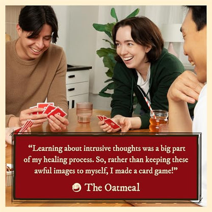 Horrible Therapist: Extra Horrible Edition by Exploding Kittens - A Card Game for 3-8 Players, Ages 17+ - Adult Party Game for Family Night | Build wildly inappropriate therapy comics with friends and family in this viral adult-only party game from The Oa