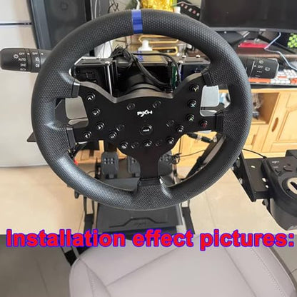 Obokidlyamor Simulator Turn Signal Wiper Light Combination Switch for Logitech G920/G923 For PXN V10 Gaming Steering Wheel Truck ATS & ETS2 Hub Trucker(For PXN V10) - size: For PXN V10