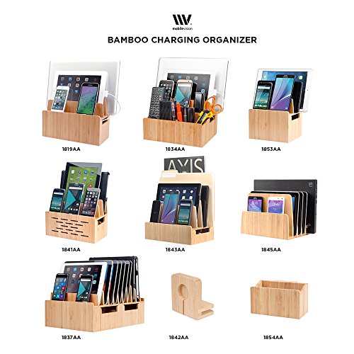 MobileVision Compatible Stand for Apple iWatch Adapter for use with Bamboo Charging Stations and Multi-Device Organizers - color: Apple Watch Adapter Only