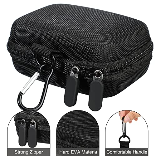 Sanwuta 2 Pcs Travel Card Games Case Playing Card Case EVA Hard Protective Storage Carrying Bag for Classic Playing Box Not Including Cards (Black) - color: Black